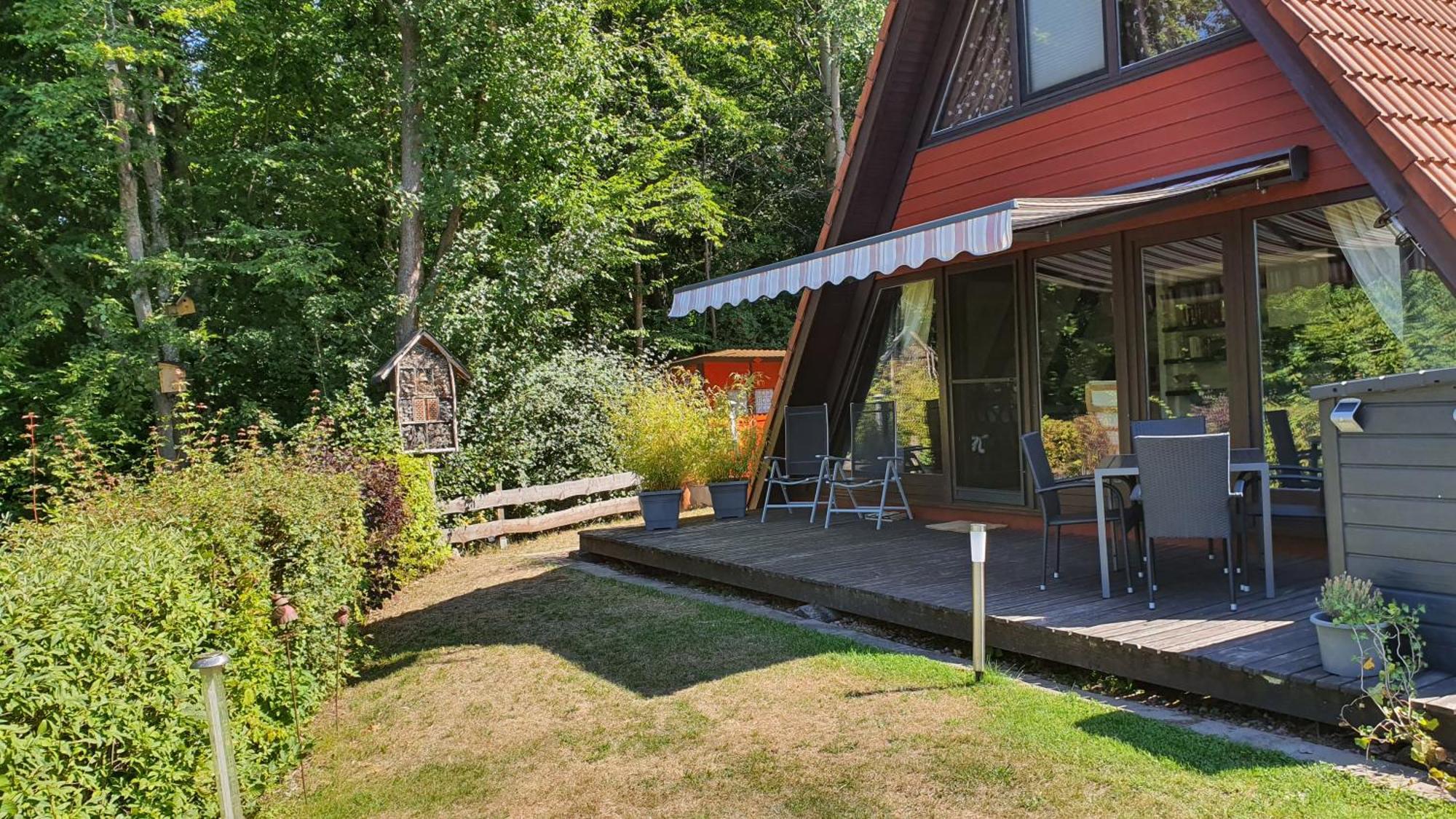 Ferienhaus Am Wald Ronshausen Exterior foto